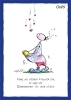 Oups-Postkarte "Samenkörner für dein Glück"
